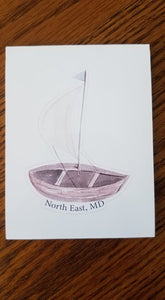 North East, MD Boat Sticker