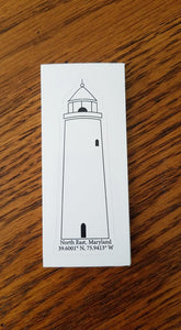 North East, MD Lighthouse Sticker