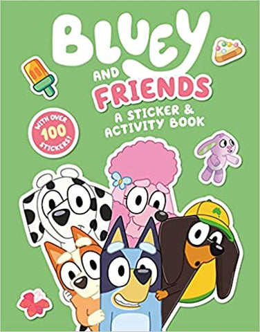 Bluey and Friends: Sticker and Activity Book